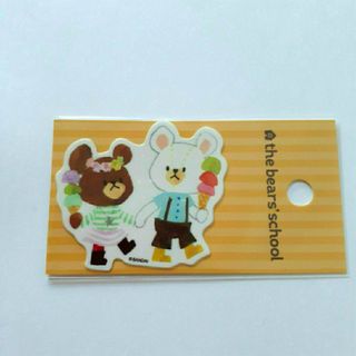 クマノガッコウ(くまのがっこう)のゼネラルステッカー くまのがっこう ダイカットミニステッカー …(キャラクターグッズ)