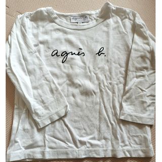 アニエスベー(agnes b.)の【人気】アニエスベー　ロゴTシャツ 4ans(Tシャツ/カットソー)