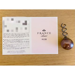 フランスラックス(France Luxe)のフランスラックス★パールスパイラルスクリューピン[L/グレー](ヘアピン)