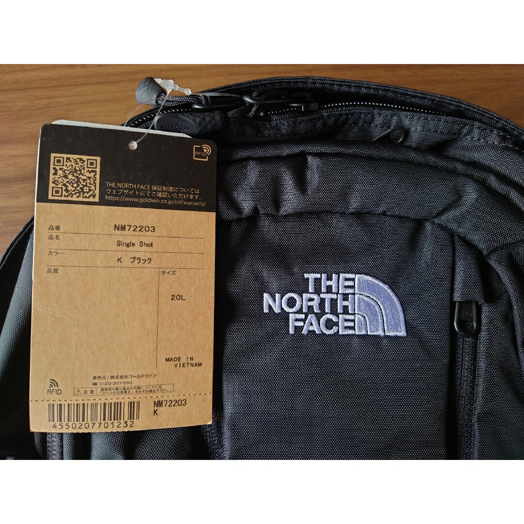 THE NORTH FACE(ザノースフェイス)のノースフェイス　新品未使用タグ付き　リュックサック シングルショット スポーツ/アウトドアのアウトドア(その他)の商品写真