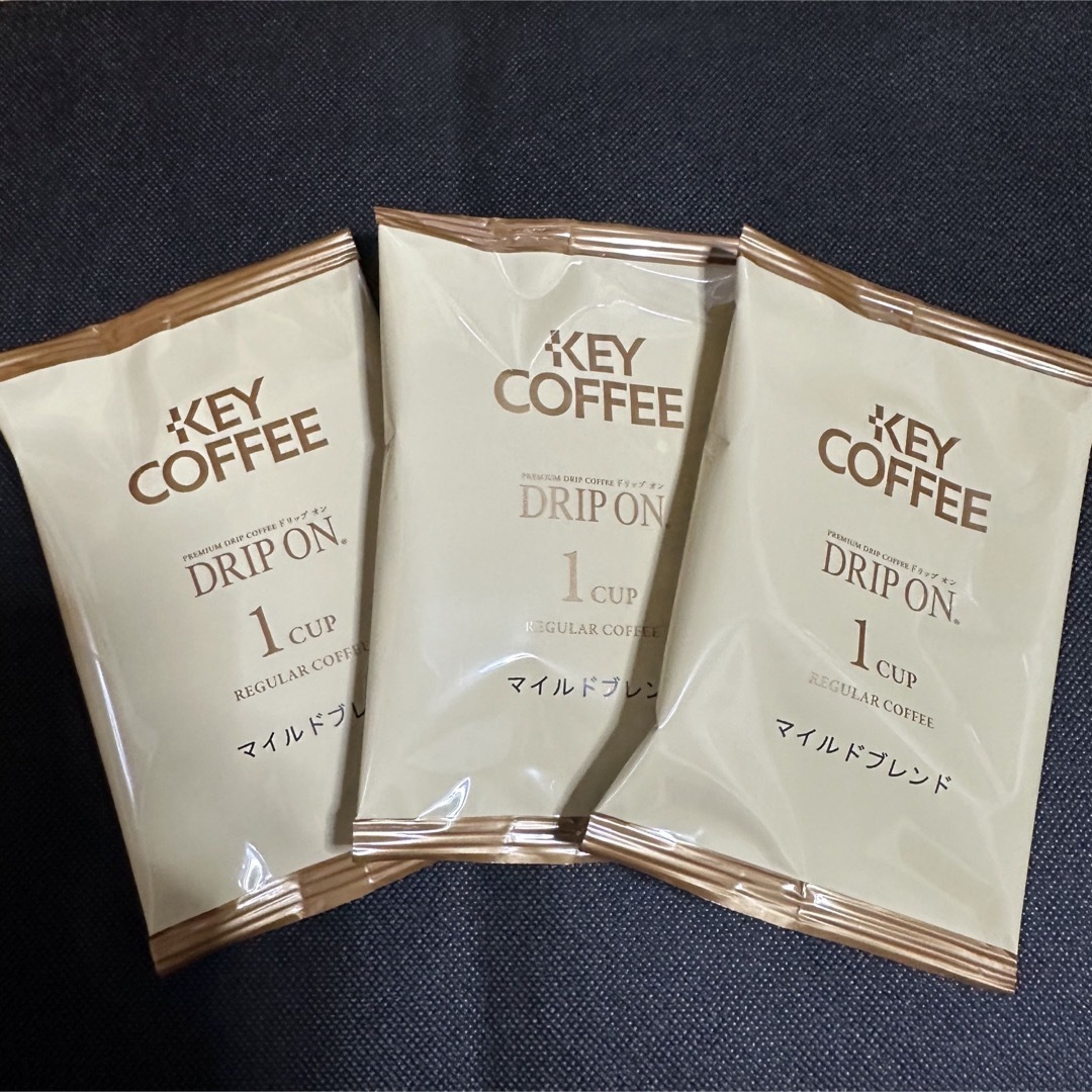 KEY COFFEE(キーコーヒー)のKEY COFFEE DRIP ON 1cup マイルドブレンド 食品/飲料/酒の飲料(コーヒー)の商品写真