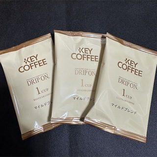 キーコーヒー(KEY COFFEE)のKEY COFFEE DRIP ON 1cup マイルドブレンド(コーヒー)