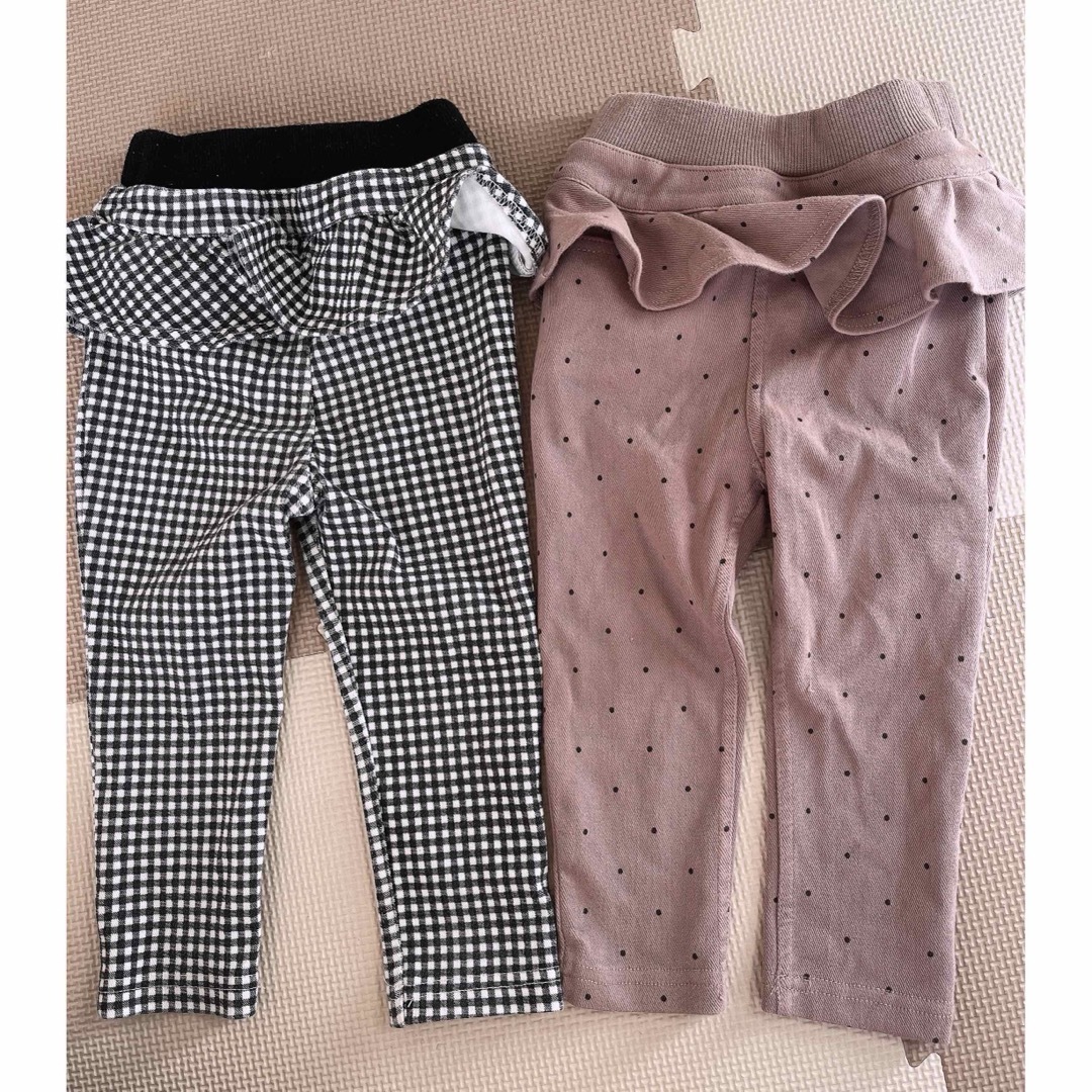 petit main(プティマイン)のpetitmain ズボン パンツ 80cm セット☺︎ キッズ/ベビー/マタニティのベビー服(~85cm)(パンツ)の商品写真