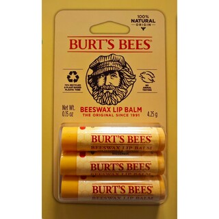 バーツビーズ(BURT'S BEES)のバーツビーズ　リップバーム　3本セット(リップケア/リップクリーム)