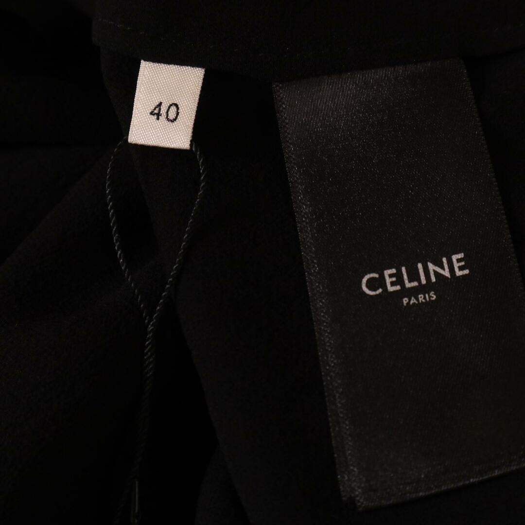 celine(セリーヌ)のセリーヌ 2B016856C プリーツシャツブラウス 40 レディースのトップス(シャツ/ブラウス(長袖/七分))の商品写真