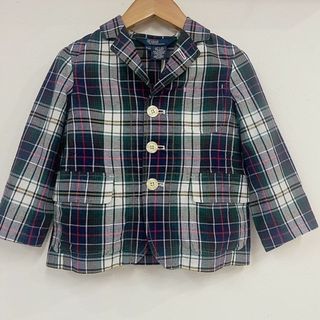 ポロラルフローレン(POLO RALPH LAUREN)の● ポロラルフローレン チェック ジャケット 3T 入園式等(ジャケット/上着)