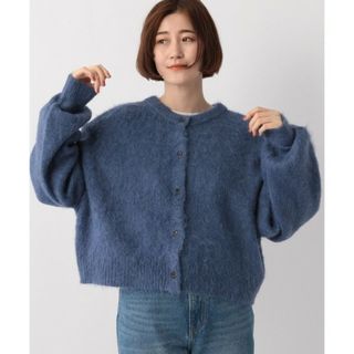 アパートバイローリーズ(apart by lowrys)の新品 apart by lowrys 5G2WAYクルーカーディガン ブルー(カーディガン)