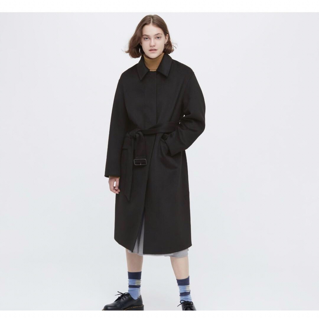 UNIQLO(ユニクロ)のUNIQLO and JW ANDERSON ダブルフェイスコート新品 レディースのジャケット/アウター(ロングコート)の商品写真