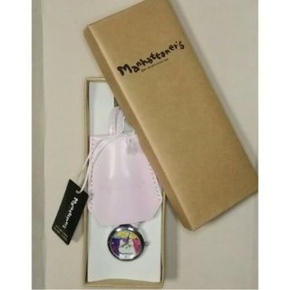 エーエスマンハッタナーズ(A.S.Manhattaner's)の新品💗マンハッタナーズ💗時計チャームウォッチ💗ネコ猫ねこ(腕時計)