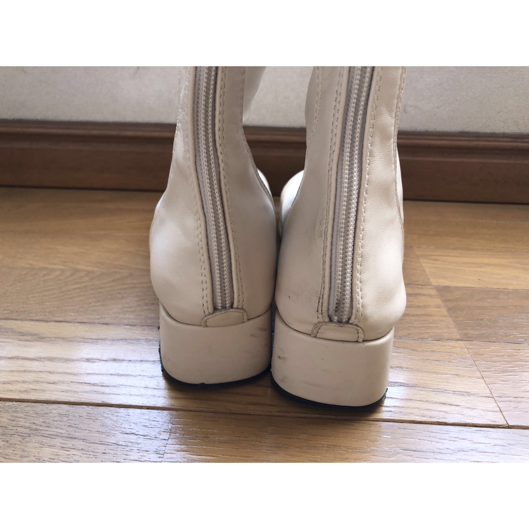 ✦26.5㎝オフホワイト ロングブーツ✦レディース 冬物 レディースの靴/シューズ(ブーツ)の商品写真