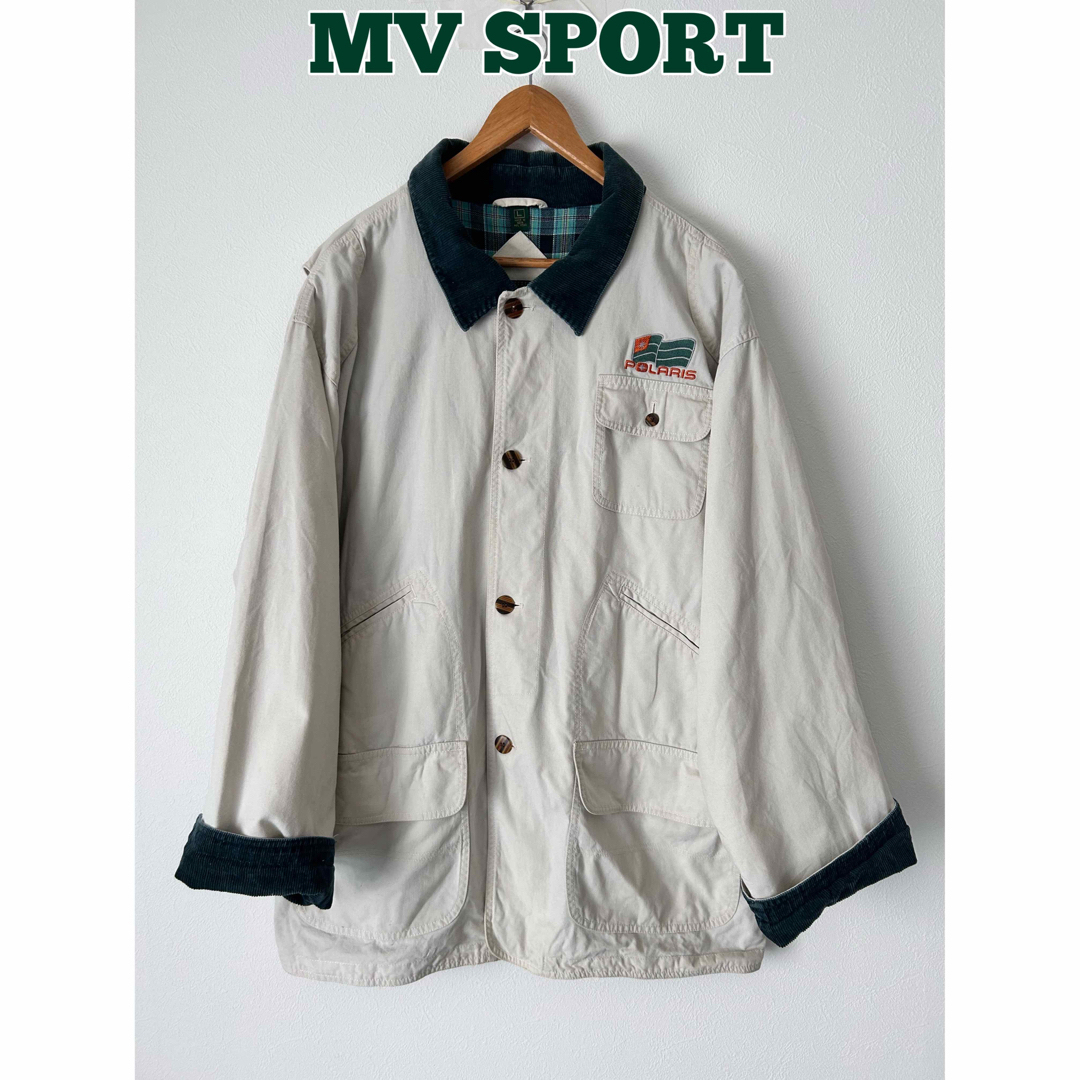 MJ SPORT ハンティングジャケット　カバーオール　ビッグサイズ　90's メンズのジャケット/アウター(カバーオール)の商品写真