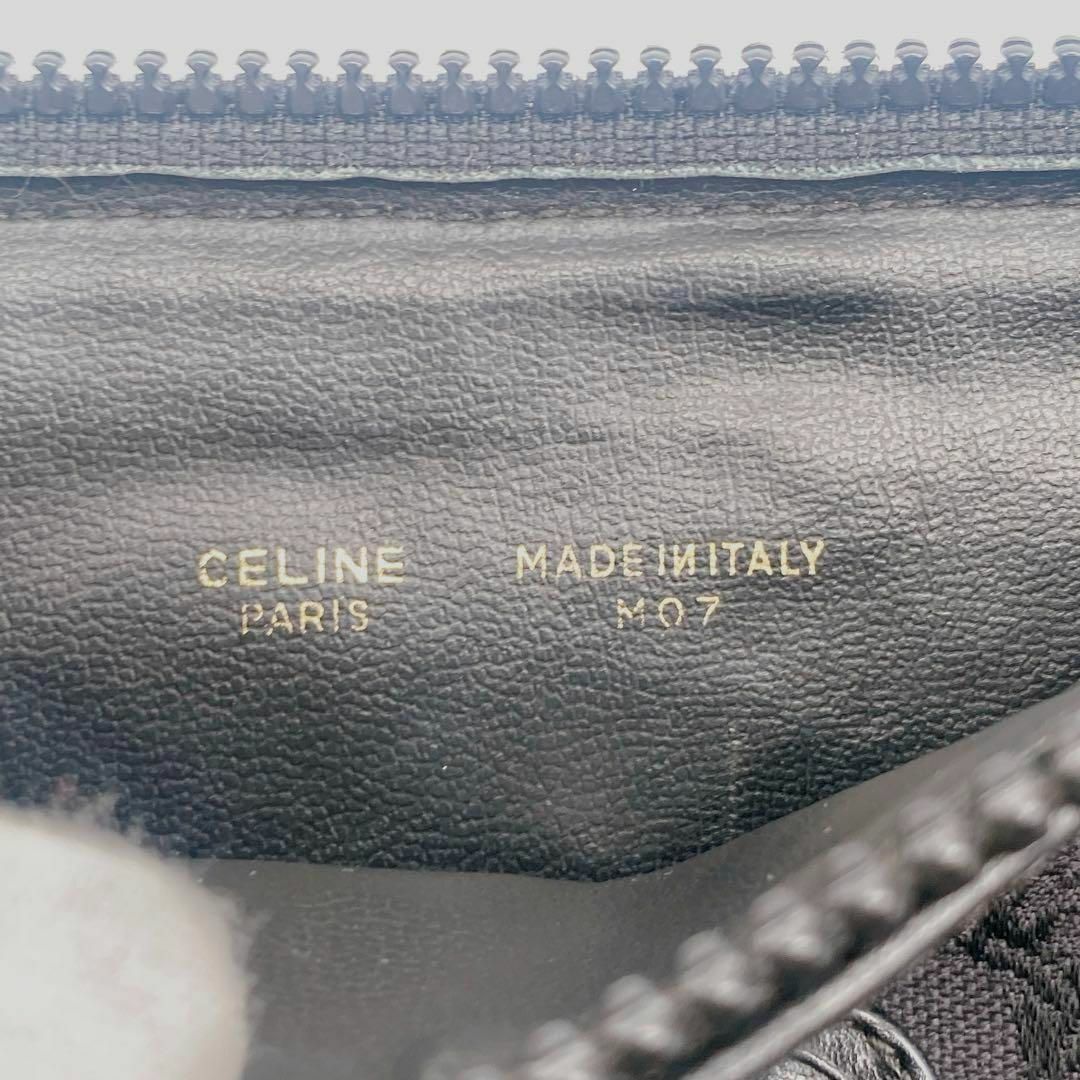 celine(セリーヌ)のCELINE セリーヌ　マカダム　クラッチバッグ　キャンバス×レザー　ブラック レディースのバッグ(クラッチバッグ)の商品写真