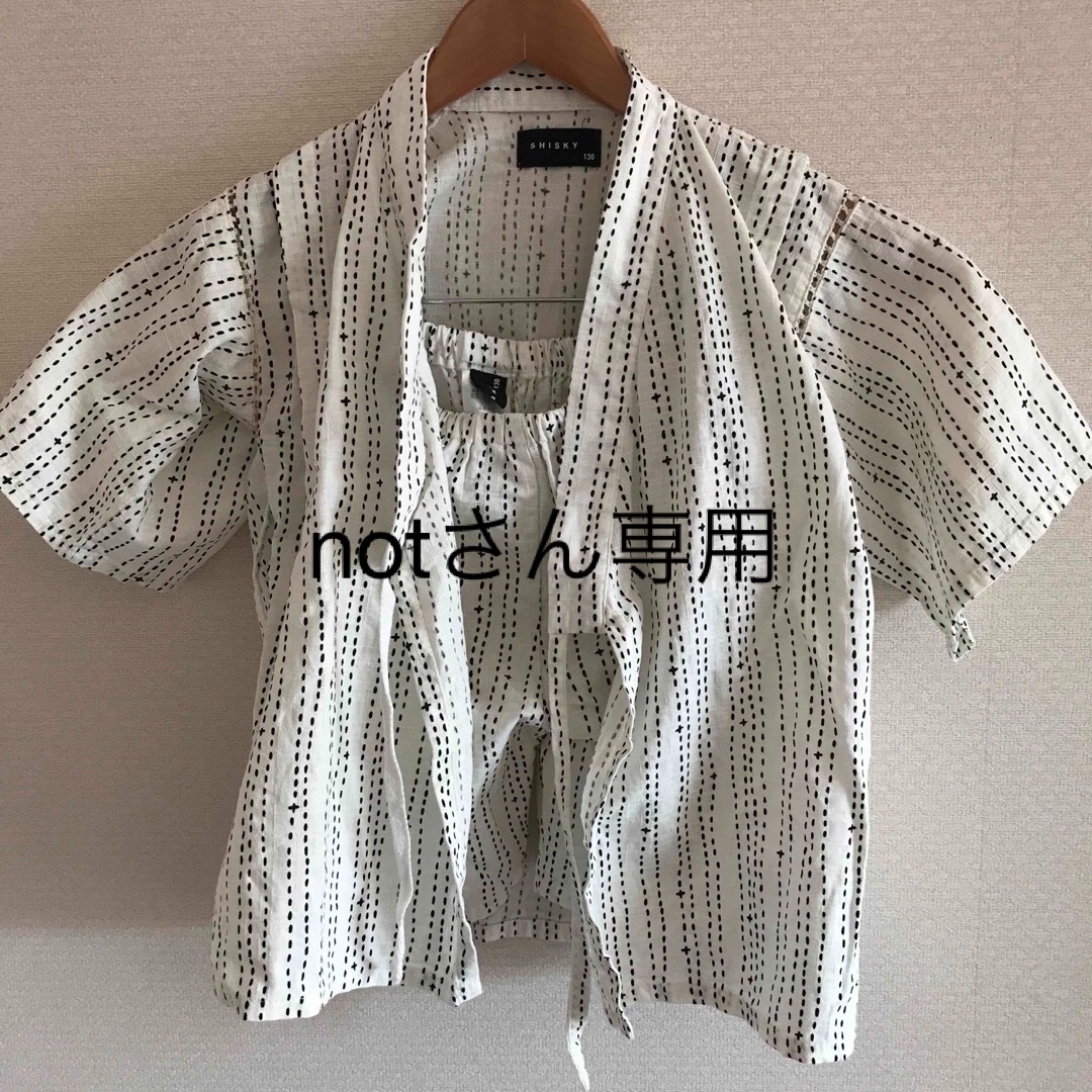 甚平（130） キッズ/ベビー/マタニティのキッズ服男の子用(90cm~)(甚平/浴衣)の商品写真