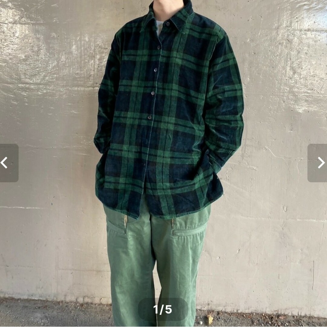 Vintage check shirt メンズのトップス(シャツ)の商品写真