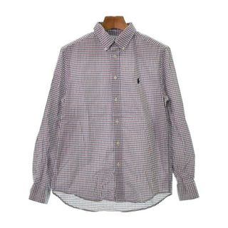 ラルフローレン(Ralph Lauren)のRalph Lauren ラルフローレン シャツ 160 白x赤x白(チェック) 【古着】【中古】(ブラウス)