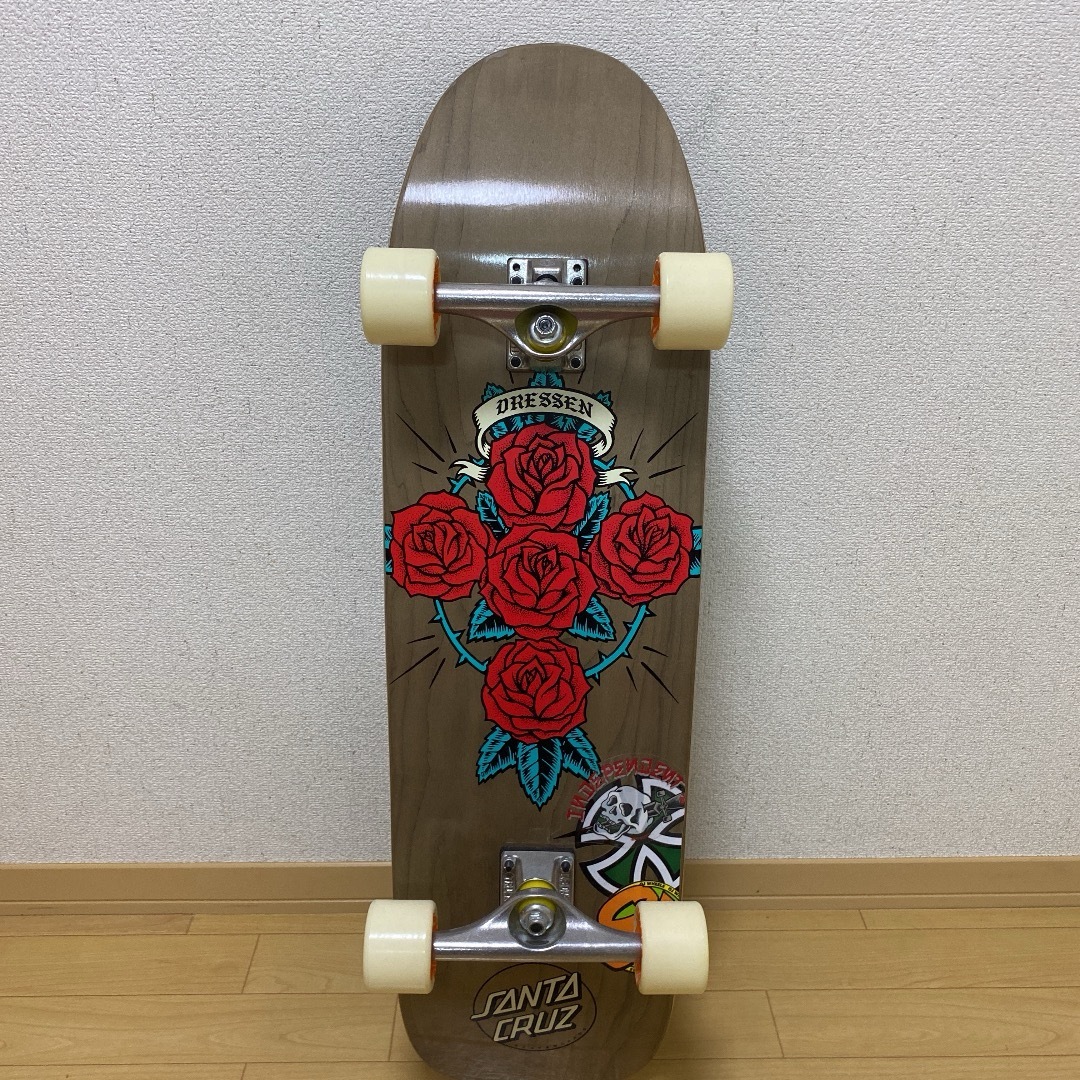 Santa Cruz(サンタクルーズ)のSANTACRUZ DRESSEN ROSE CROSS スポーツ/アウトドアのスポーツ/アウトドア その他(スケートボード)の商品写真