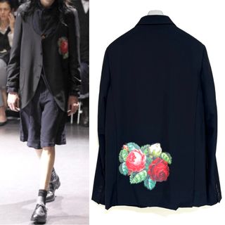 COMME des GARCONS HOMME PLUS - 《美品》COMME des GARCONS HOMME PLUS ジャケット 花