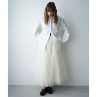 クラネ(CLANE)のCLANE VOLUME LONG PANIER SKIRT(ロングスカート)