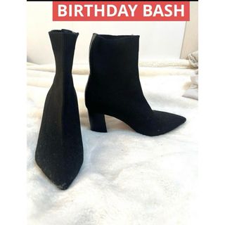 バースデーバッシュ(BIRTHDAY BASH)のBIRTHDAY BASH  ストレッチショートブーツ　23cm(ブーツ)