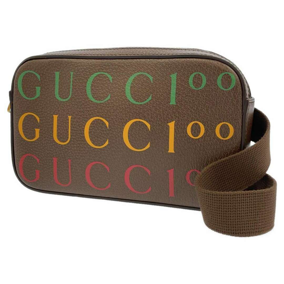 Gucci(グッチ)のグッチ ベルトバッグ 100周年記念 レザー 602695 GUCCI ボディバッグ レディースのバッグ(ボディバッグ/ウエストポーチ)の商品写真