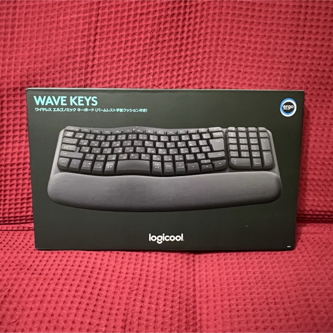 Logicool(ロジクール)のロジクール WAVE KEYS K820 キーボード【新品】 スマホ/家電/カメラのPC/タブレット(PC周辺機器)の商品写真