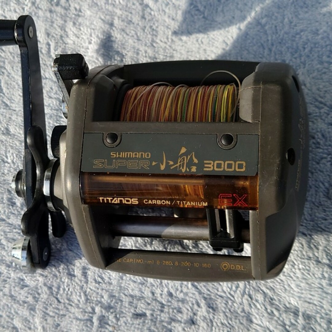 シマノ Shimano SUPER小船3000 チタノス 小船EX - リール