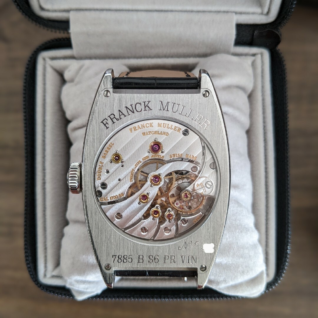 FRANCK MULLER(フランクミュラー)のフランクミュラー ヴィンテージ7デイズ パワーリザーブ 7885BS6PRVIN メンズの時計(腕時計(アナログ))の商品写真