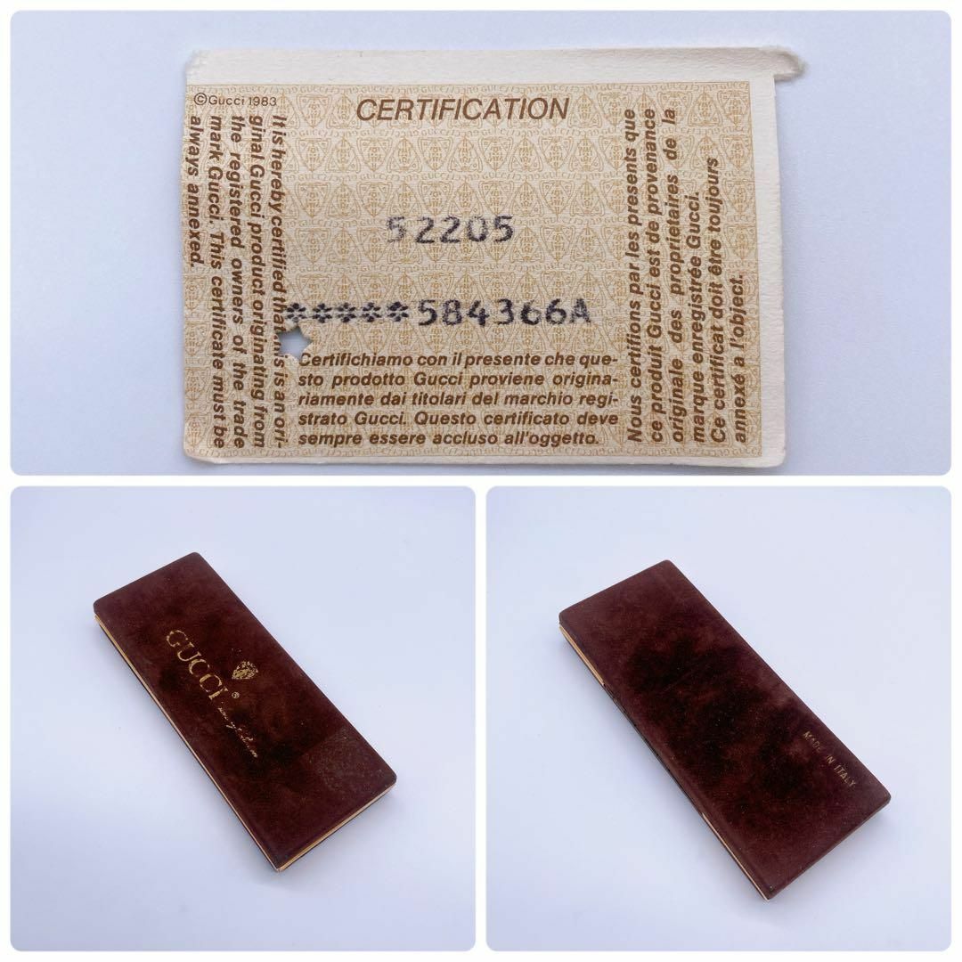 GUCCI - 【希少】GUCCI グッチ オールドグッチ タイピン/カフス GUCCI - 【希少】GUCCI グッチ オールドグッチ タイピン/カフス