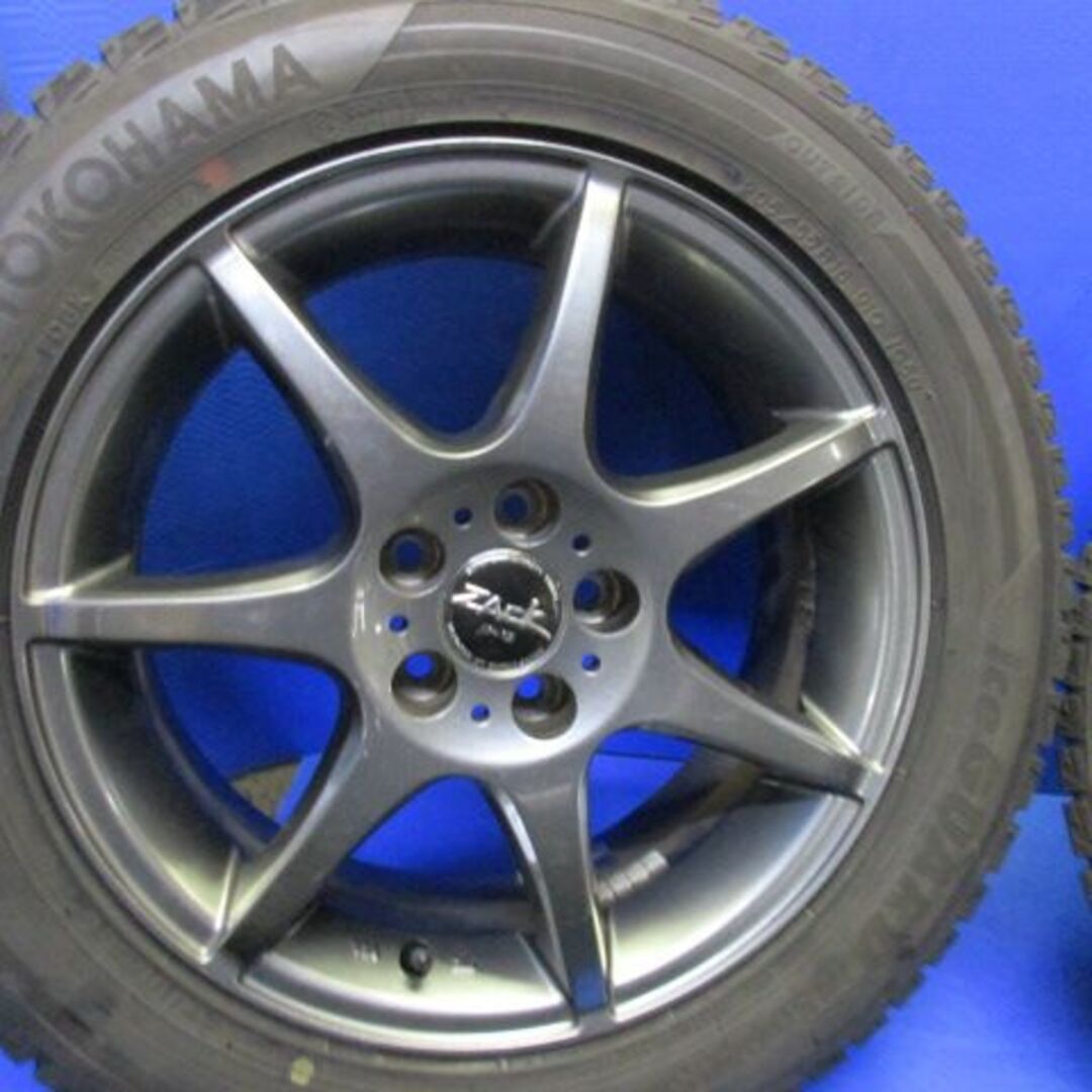 店）ザックJP72　+205/55R16　スタッドレス　CT　プリウス　インプ 自動車/バイクの自動車(タイヤ・ホイールセット)の商品写真