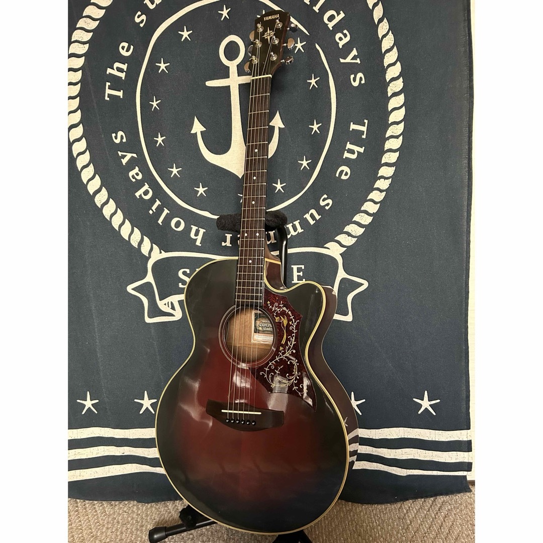 ヤマハ(ヤマハ)の希少名機❣️80s国産ビンテージ単板トップ❣️ヤマハCＰＸ-５VSコンパス 楽器のギター(アコースティックギター)の商品写真
