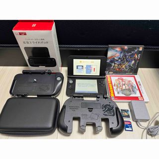 Nintendo3DSLL本体（ジャンク）とソフト諸々セット