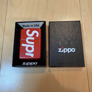 Supreme - Supreme  Logo Zippo