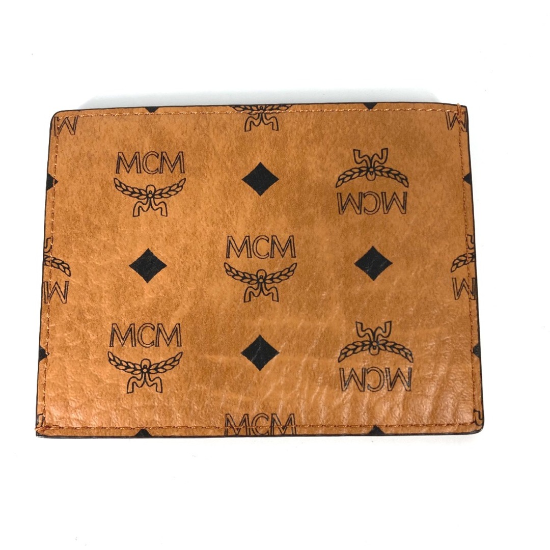 MCM(エムシーエム)のエムシーエム MCM ヴィセトス ラビット うさぎ SAMBYPEN コラボ サムバイペン 名刺入れ パスケース カードケース レザー ブラウン 未使用 メンズのファッション小物(名刺入れ/定期入れ)の商品写真