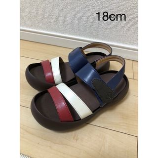 Regetta Canoe - サンダル　キッズ　18cm    リゲッタカヌー　トリコロール 