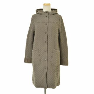 ARMEN - 【ARMEN】COTTON QUILT HOODED COAT 