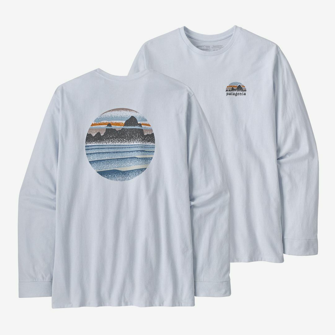 patagonia(パタゴニア)のパタゴニア　ロンT ロングT Tシャツ 白　L　新品未使用 メンズのトップス(Tシャツ/カットソー(七分/長袖))の商品写真