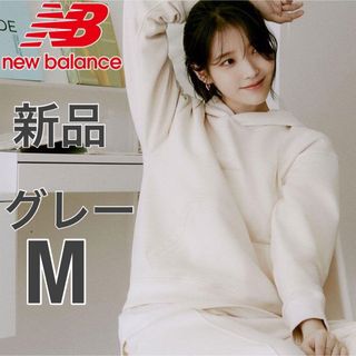 ニューバランス(New Balance)のパーカー フーディー スウェット フーディ オーバーサイズ シンプル ベーシック(パーカー)