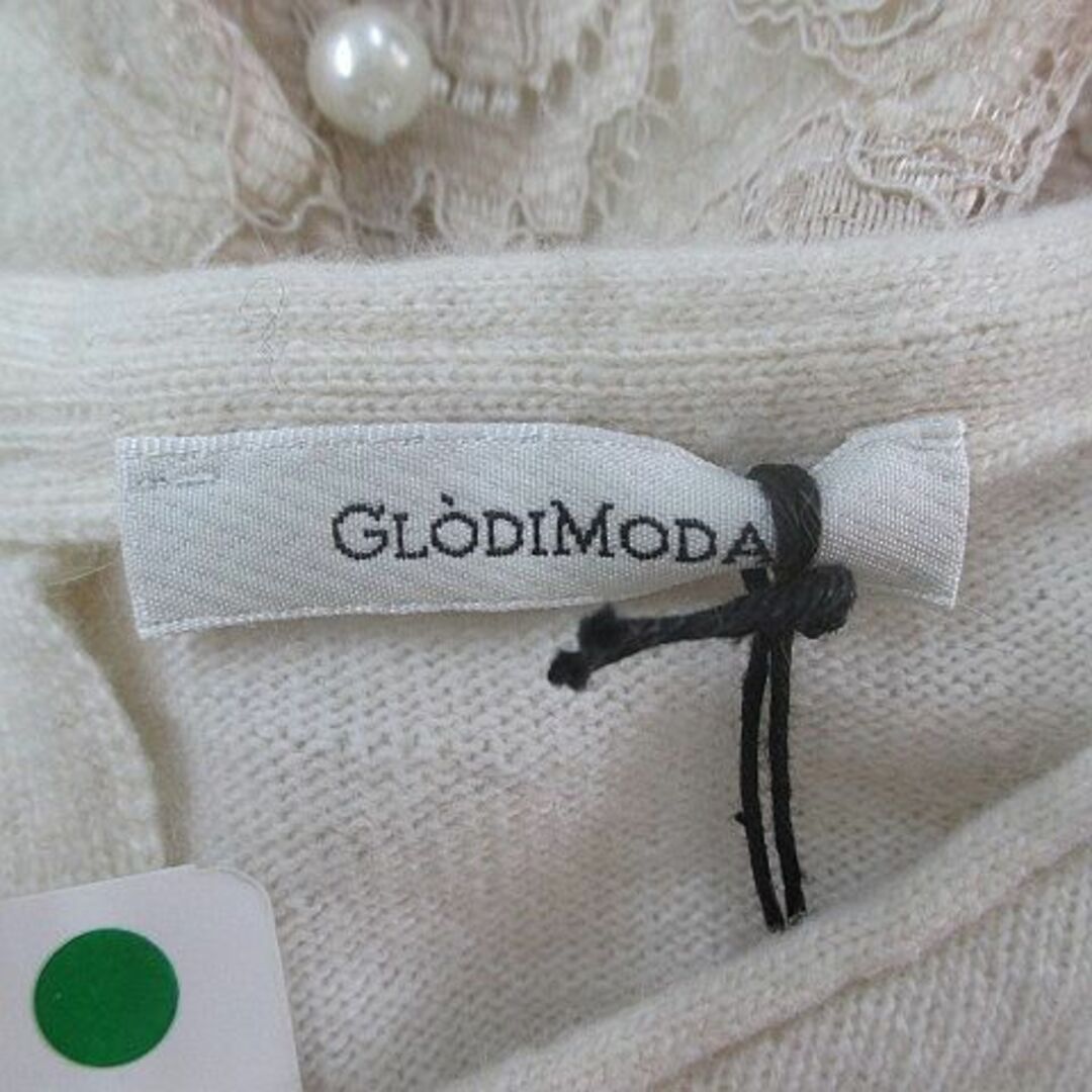 other(アザー)のGLODIMODA 長袖 ニット セーター M ライトベージュ系 レース レディースのトップス(ニット/セーター)の商品写真