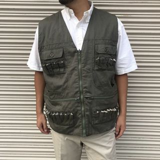 ミリタリー(MILITARY)の90s Euro hunting ユーロ ヴィンテージ リバーシブル ハンティン(ベスト)