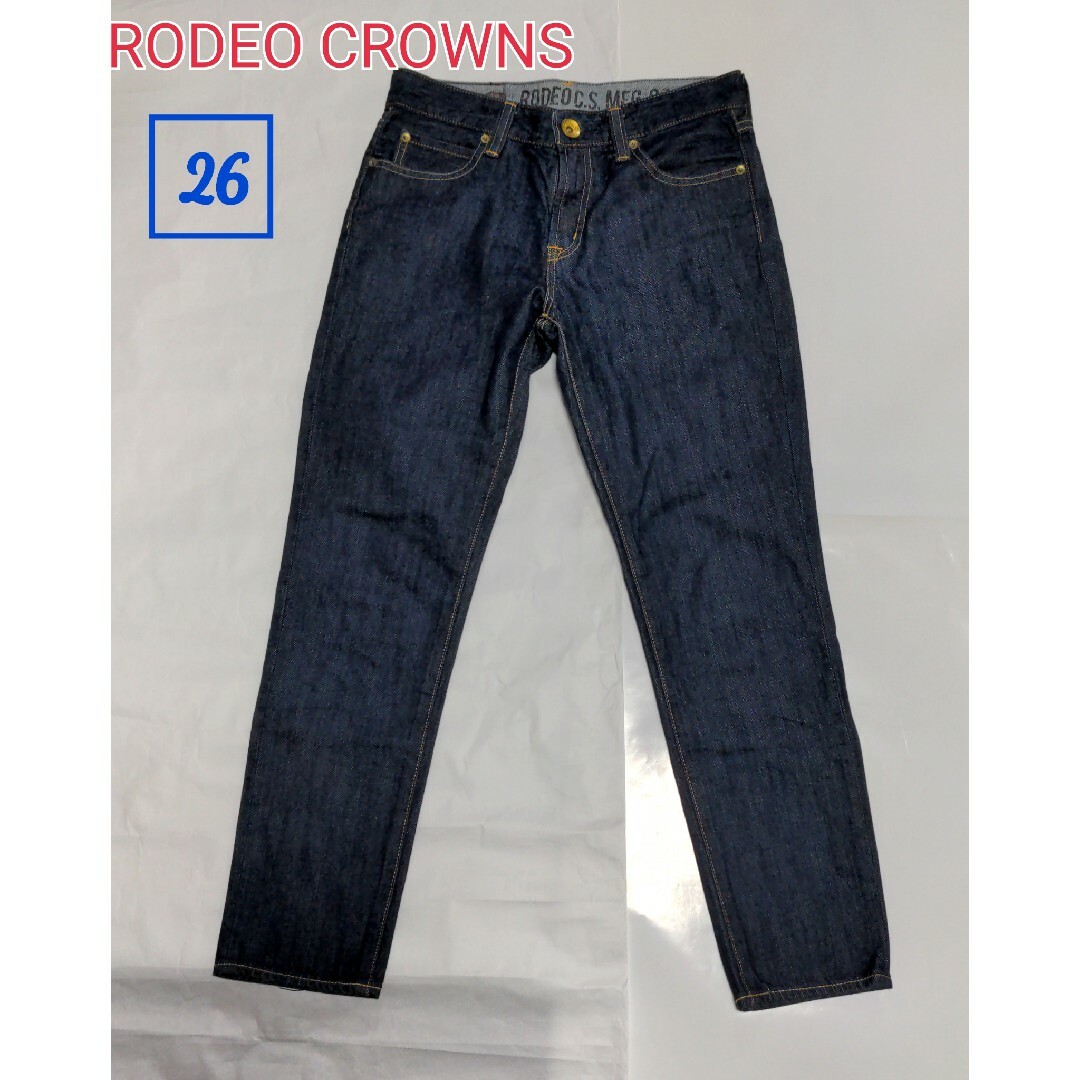 RODEO CROWNS(ロデオクラウンズ)のRODEO CROWNS　レディースジーンズ　サイズ26　used レディースのパンツ(デニム/ジーンズ)の商品写真