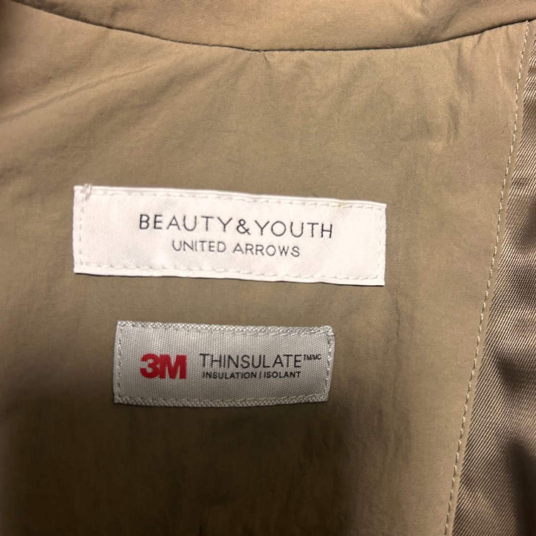 BEAUTY&YOUTH UNITED ARROWS(ビューティアンドユースユナイテッドアローズ)のBEAUTY&YOUTH パデット　ステンカラーコート　美品 メンズのジャケット/アウター(ステンカラーコート)の商品写真