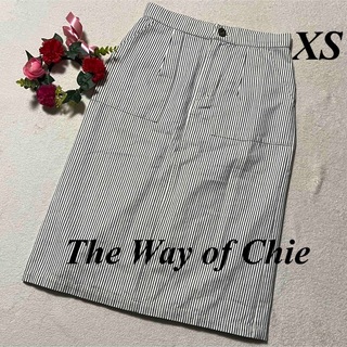 The Way of Chie ♡膝丈スカート　XS 即発送　大特価セール中(ひざ丈スカート)