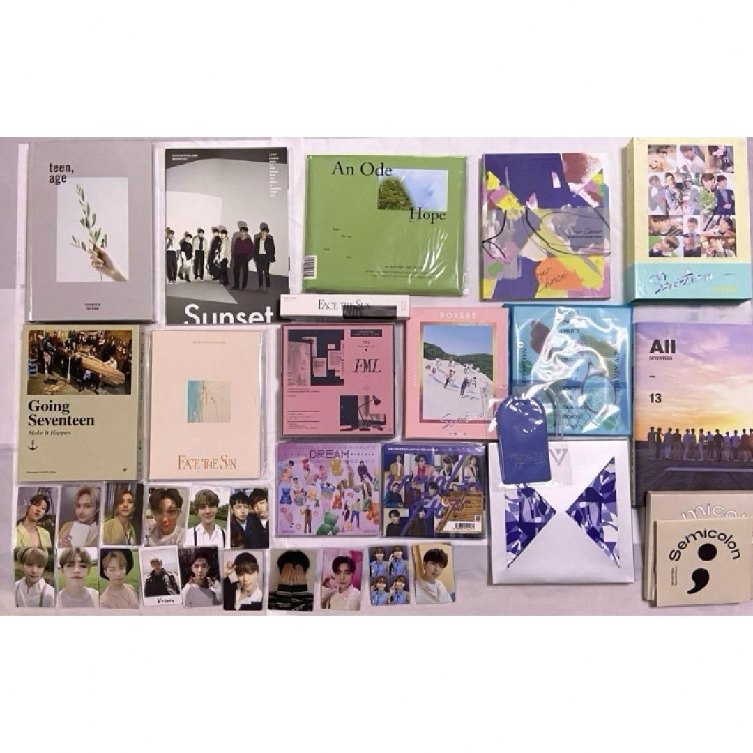 SEVENTEEN - SEVENTEEN アルバム まとめ売り セブチ トレカ CD