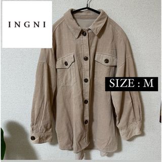 イング(INGNI)の※プロフ必読【INGNI】コーデュロイ レディース　長袖シャツ Mサイズ(シャツ/ブラウス(長袖/七分))