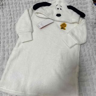 スヌーピー(SNOOPY)のスヌーピー キャラクター ワンピース トップス 新品 未使用 80~95cm(ワンピース)