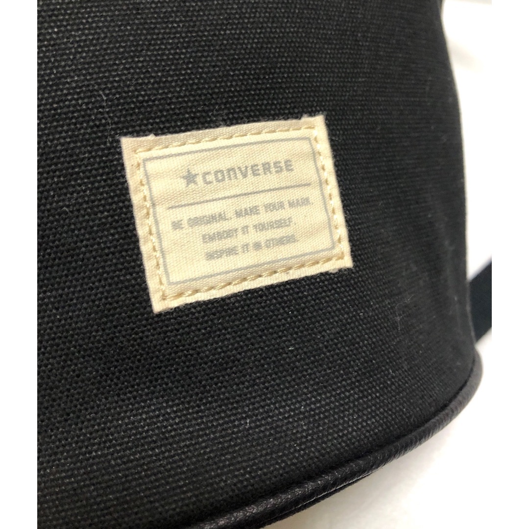 CONVERSE(コンバース)のコンバース 24020510 ショルダーバッグ 黒　ブラック　キャンバス　スター レディースのバッグ(ショルダーバッグ)の商品写真