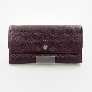 ルイヴィトン(LOUIS VUITTON)の〇〇LOUIS VUITTON ルイヴィトン モノグラム アンプラント ポルトフォイユ ヴィルトゥオーズ  三つ折り長財布 M60294 パープル(財布)