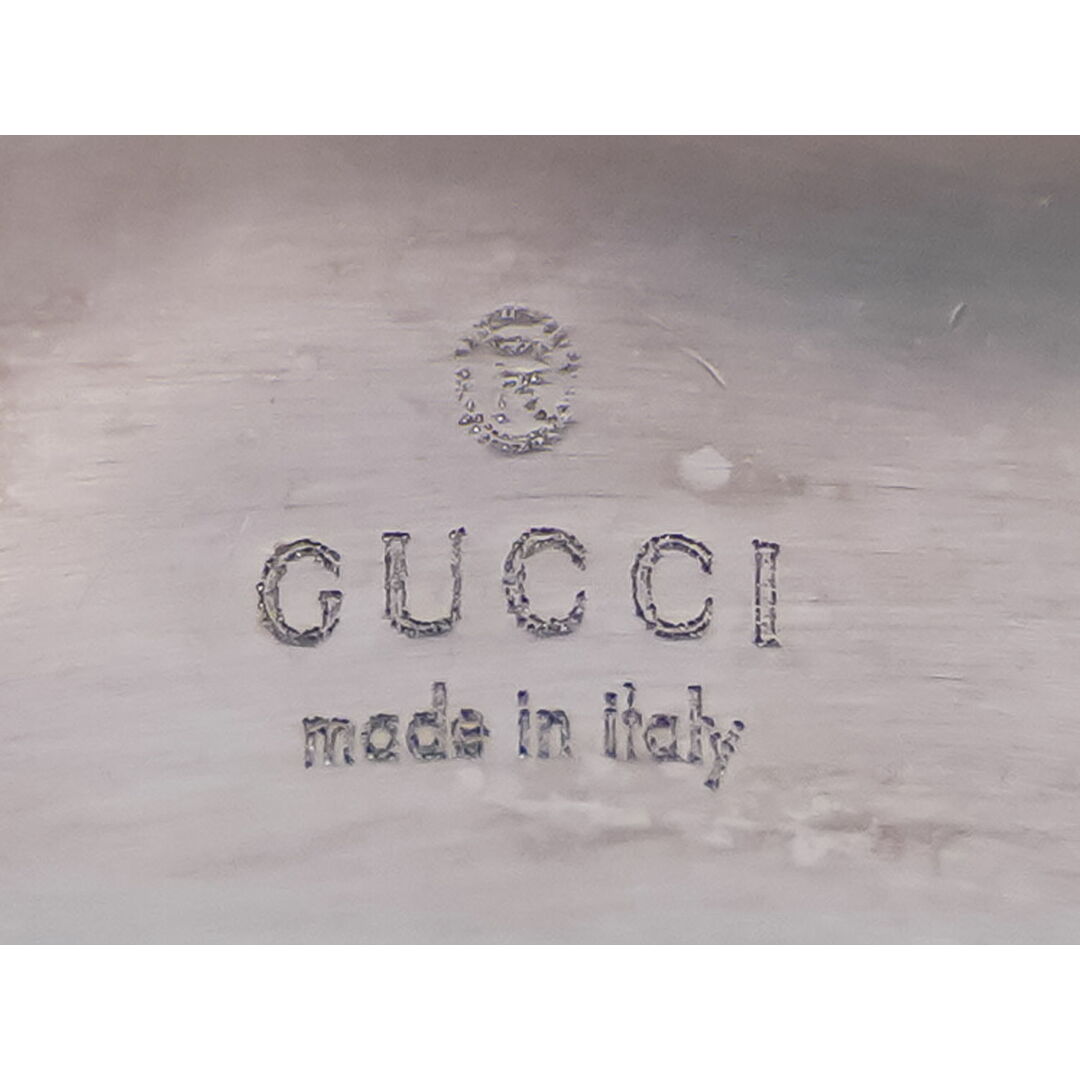GUCCI - 本物 グッチ GUCCI アイコン 750 WG ワイド リング 指輪 GUCCI - 本物 グッチ GUCCI アイコン 750 WG ワイド リング 指輪