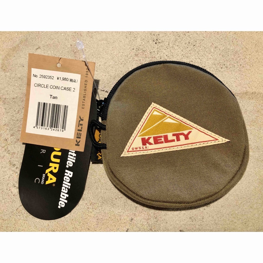 KELTY(ケルティ)の《新品・未使用》タグ付き　KELTY サークルコインケース（Tan） レディースのファッション小物(コインケース)の商品写真