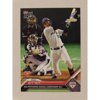 トップス(Topps)のtopps now 森下翔太 SJ-24 アジアプロ野球チャンピオンシップ(スポーツ選手)